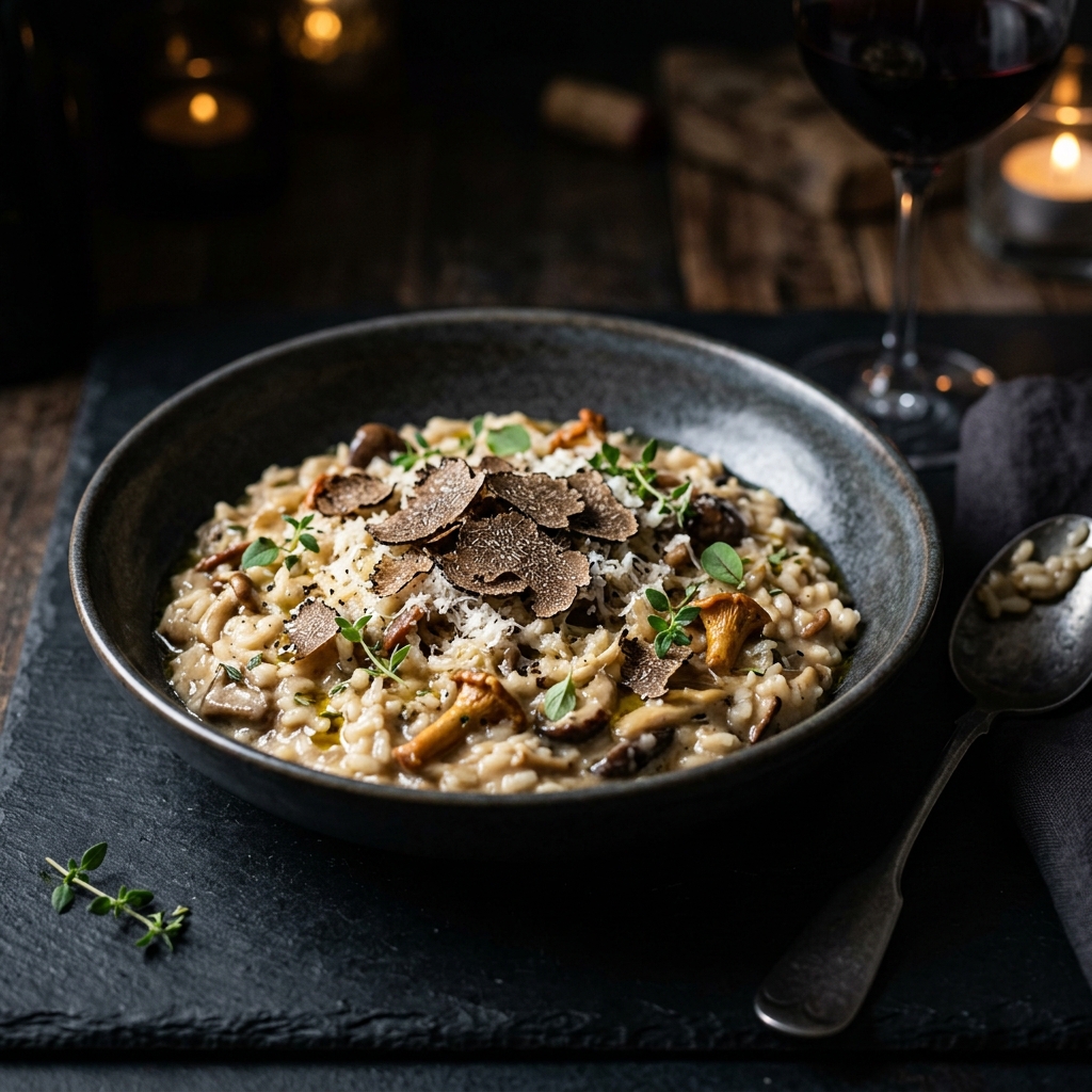 Truffle Mushroom Risotto